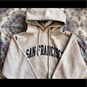 Brandy Melville Gray Hoodie